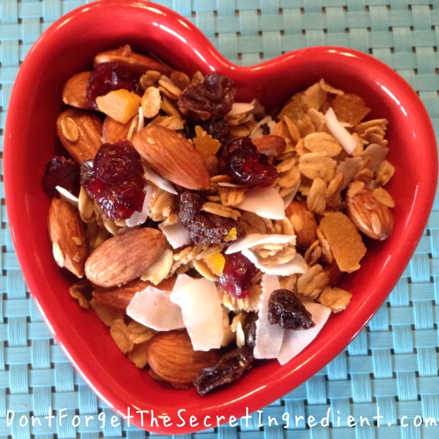 coconut almond granola