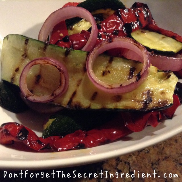 tasty grilled vegetables