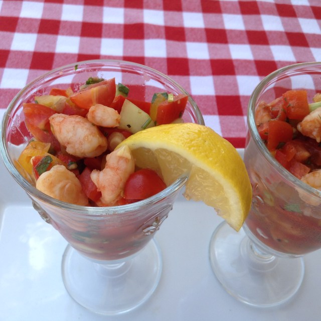 light and healthy, no-cook meal for a warm summer night.