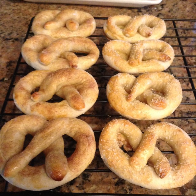 ...made these with my niece and nephew yesterday.