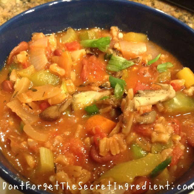 vegetarian jambalaya