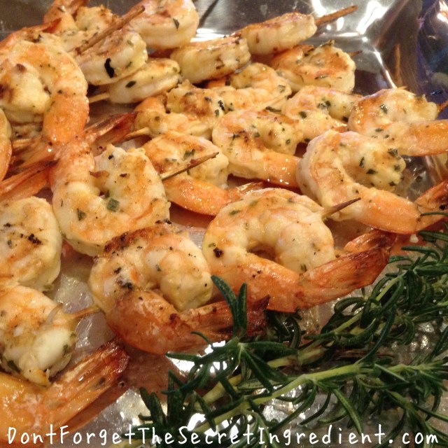 lemon grilled shrimp