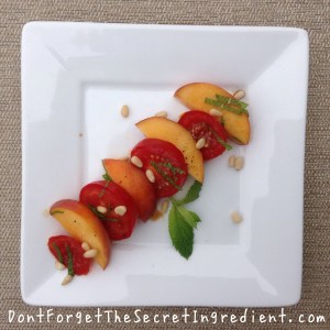 Nectarine and Tomato Salad