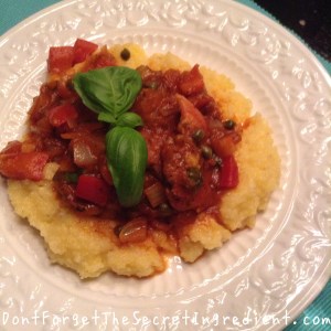 Chicken Cacciatore-plated