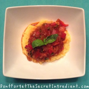 Chicken Cacciatorie-in a serving bowl