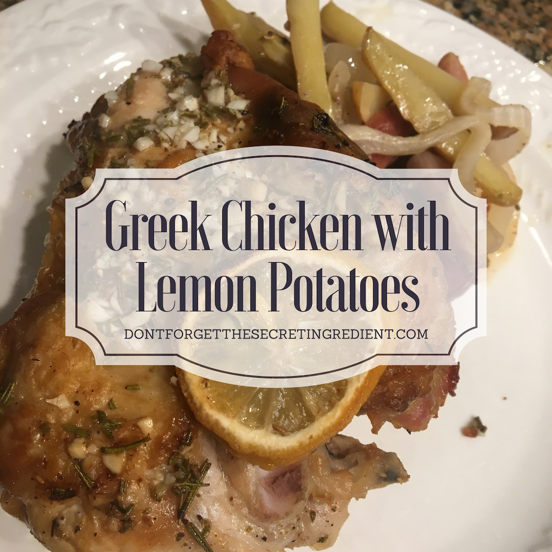 Greek Chicken with Lemon Potatoes